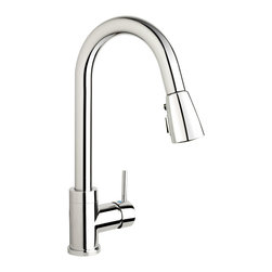Keeney - Belanger URB78 Single Handle Pull-Down Kitchen Faucet, Polished Chrome - Kitchen Faucets