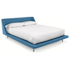 Blu Dot Nook Queen Bed, Aqua