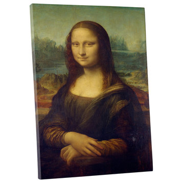 Leondardo da Vinci - Mona Lisa (La Joconde) Gallery Wrapped Canvas, 30x20x1.25