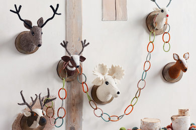 Inspiration for an eclectic bedroom remodel in Other