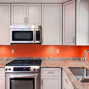 Gray Kitchen with Cabinet Optimizers in Baltimore, MD