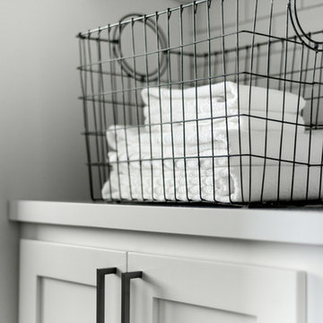 LAUNDRY ROOM | GUEST BATH | Contemporary Home Remodel Part Two