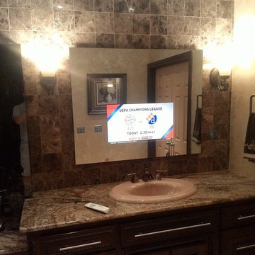 Bathroom TV