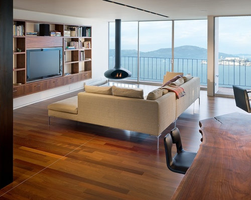 Modern Contemporary Entertainment Center | Houzz