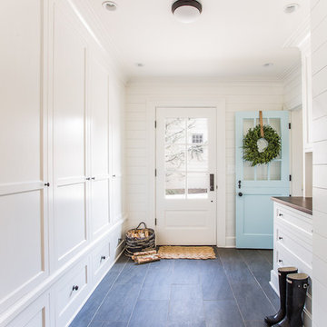 Chevy Chase Mudroom with Dutch Door