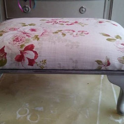 Vintage footstool...SOLD - Living Room Furniture