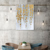 "Golden Serenade" Hand Painted Oil Canvas Art - Wrapped Canvas Painting