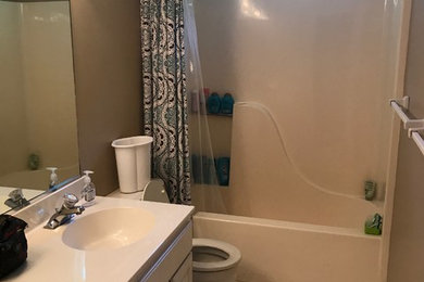 Elegant bathroom photo in Other