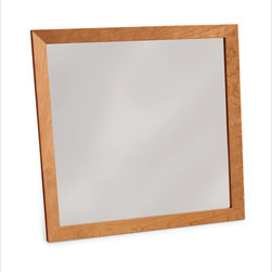 Copeland Cherry Framed Wall Mirror - Wall Mirrors