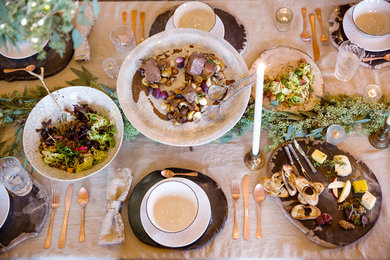 Inspiration for a dining room remodel in Philadelphia