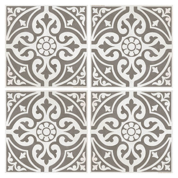 Floor Tile, Satin Grey, 1 m²