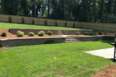 Design ideas for a traditional landscaping in Raleigh.