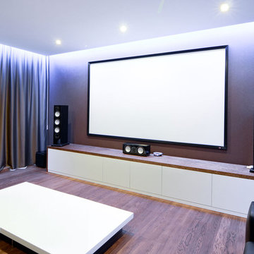 Various EQ installed theatre rooms.