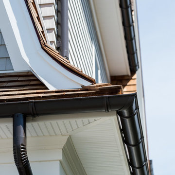 Half Round Bronze Gutters
