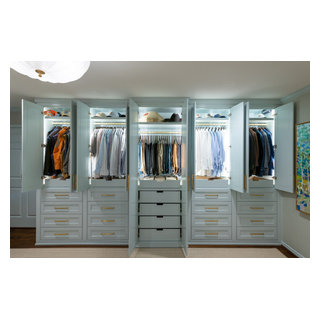 Bespoke Bedroom Closet - Transitional - Closet - Dallas - by Kathleen ...
