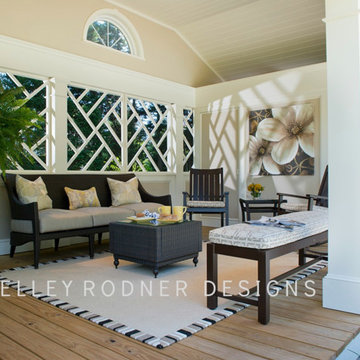 This year's photo shoot. My client's fabulous pool house!