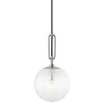 Hudson Valley Lighting - Jewett 8 Light Pendant, Polished Nickel Finish, Clear Glass - Features: