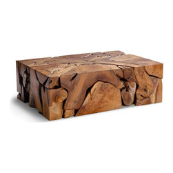 Root Rectangular Coffee Table - Coffee Tables