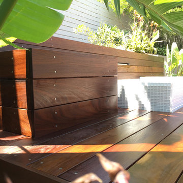 Eagle Rock- Ipe Deck & Water Feature