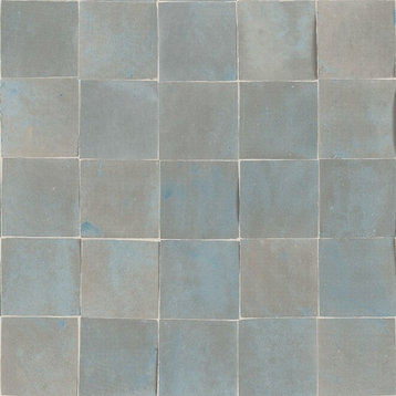 Weathered Tiles Geometric Wallpaper, Double Roll