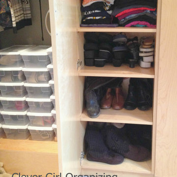 Master Bedroom Walk-in Closet Organizing