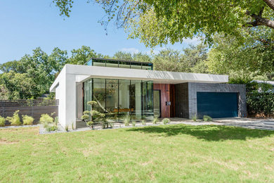 Home design - contemporary home design idea in Austin