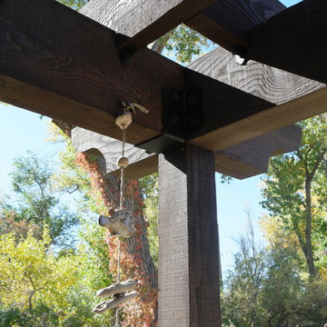 timber pergola