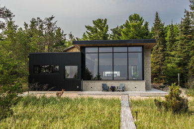 Minimalist exterior home photo in Other