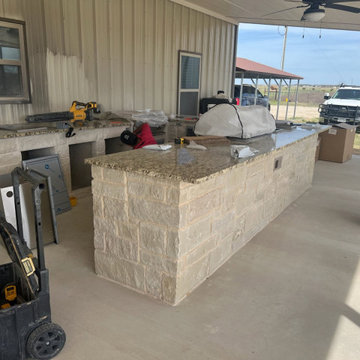 DFW Pool Experts Outdoor Kitchen Duty