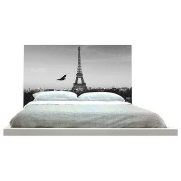 "Paris   Bird" Headboard