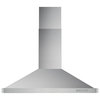 Cosmo 36 in. Wall Mount Range Hood, Ducted, Push Button, Permanent Filters