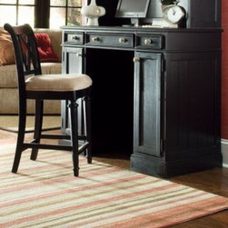 American Drew 919-942 Home Work Station Desk Camden - Black - Desks And Hutches