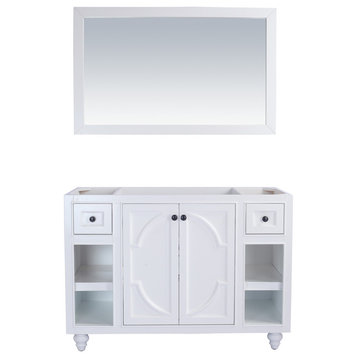 Odyssey - 48 - White Cabinet, no mirror