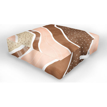 Deny Designs Marta Barragan Camarasa Abstract Dune Strokes I Outdoor Cushion