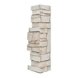 144-36-BRECKENRIDGE DEEP WIDE STACKED CORNER 36"H X 11"W X 1 1/4"D - Wall Panels
