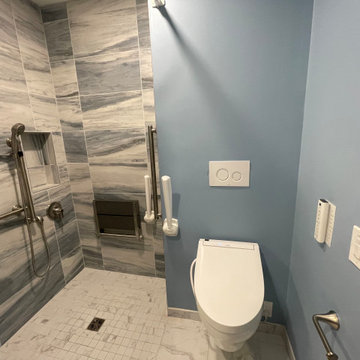 Accessible Bathroom for Aging in Place