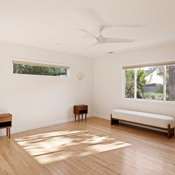 mid-century meets transitional home in Glendale, CA