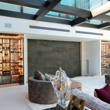 "Spider" Racking Twin Wine Rooms