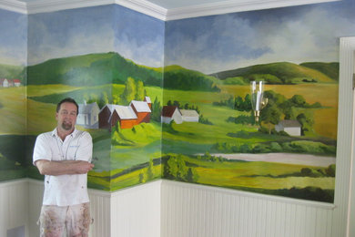 Country House Mural Restoration