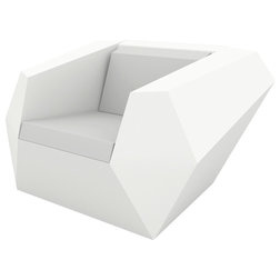 Contemporary Outdoor Lounge Chairs by Vondom