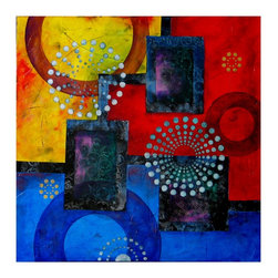 Color Pop V:...(SOLD) - Mixed Media Art
