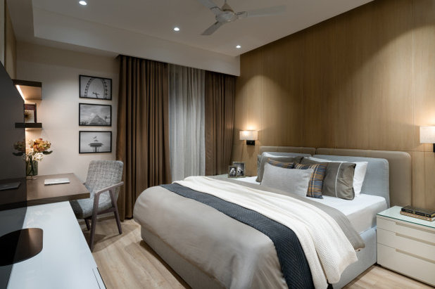Contemporary Bedroom by Chalk Studio