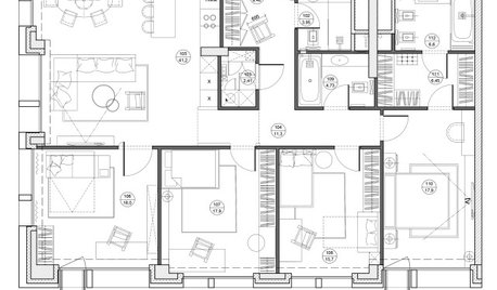 Поиск планировки: Семейная квартира с тремя детскими— 4 плана