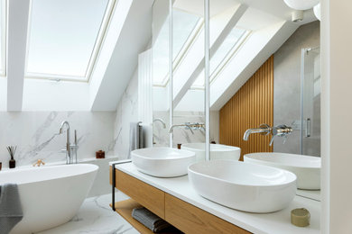 Inspiration for a bathroom remodel in New York