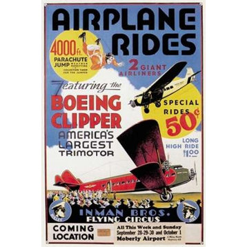 Airplane Rides: Inman Bros. Flying Circus Print