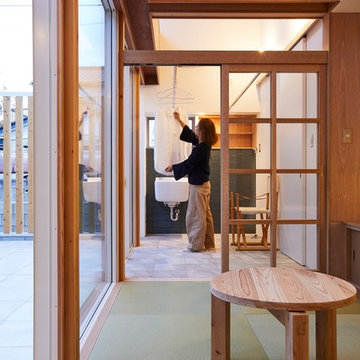 HOUSE / O #1　中庭テラス / サンルーム / 和室コーナー