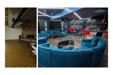 Example of a trendy home design design in Toronto