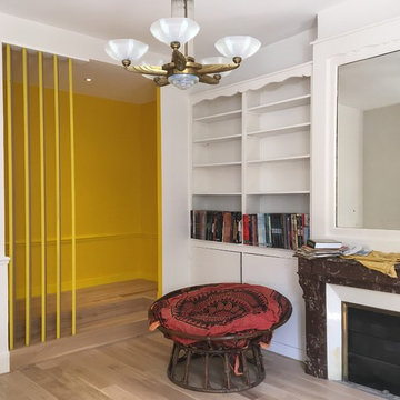 rénovation et agencement d'une entrée cuisine et salle à manger