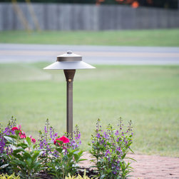 Canton, GA House Project #2 Brass LED Path Lighting Fixture - Path Lights