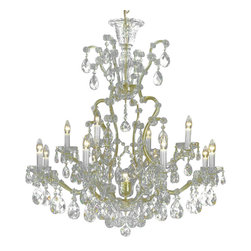 Inviting Home - Maria Theresa Crystal Chandelier - Chandeliers